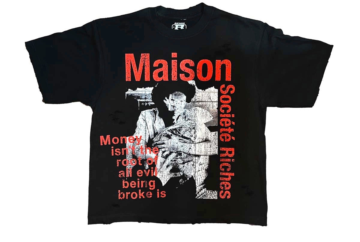 “House Of RICHSO” Tee (black)