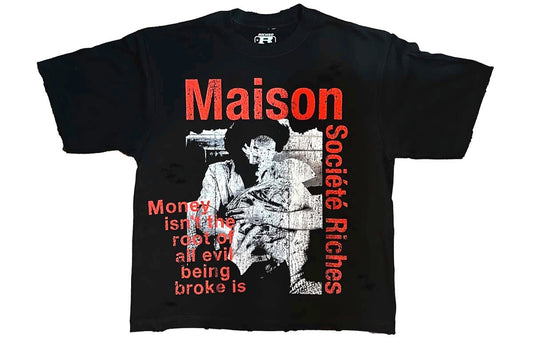 “House Of RICHSO” Tee (black)