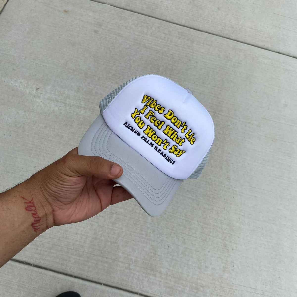 Vibes Don’t Lie (trucker hats)