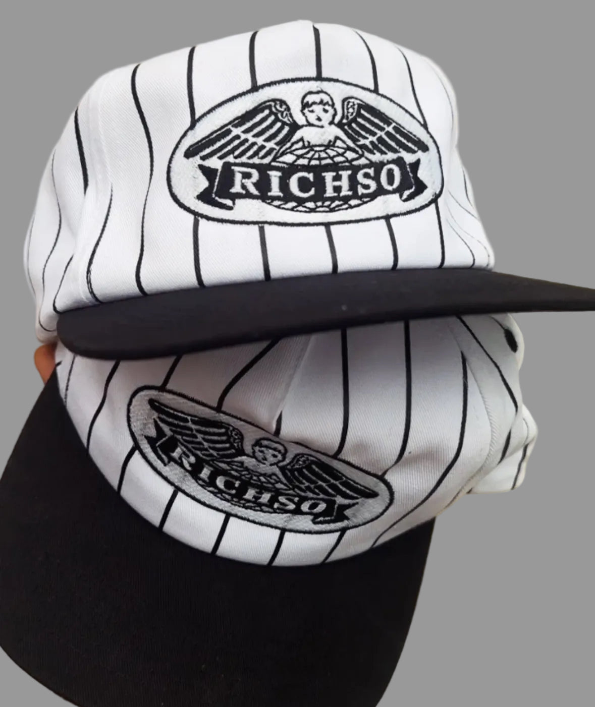 Angel Pinstripe Hat