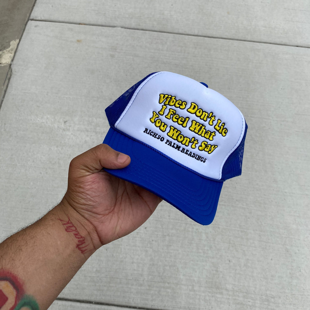 Vibes Don’t Lie (trucker hats)
